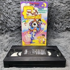 Potsworth And The Midnight Patrol VHS Tape 1991 Hanna Barbera Home Video Rare