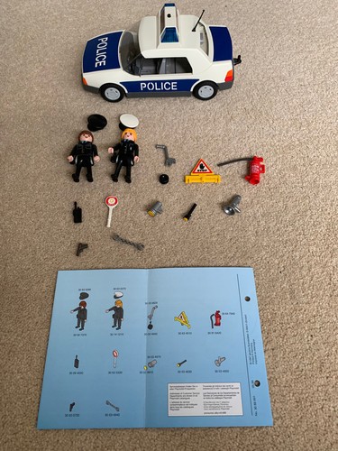 Playmobil police car - playmobil, with