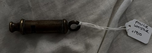 Antique police whistle - antique,