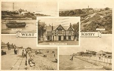 West Kirby Vintage Postcard