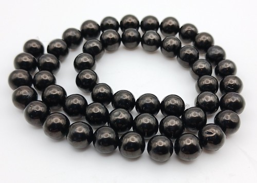 Jet gemstones 8mm - gemstones,