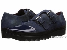 Vivienne Westwood Navy Monk Shoes UK9 EU43 US10 New