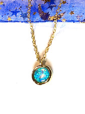 Shimmering Ocean Blue Green