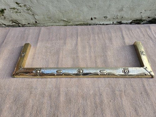 Arts and crafts brass fire - and,