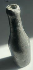 Early hand-blown bottle with