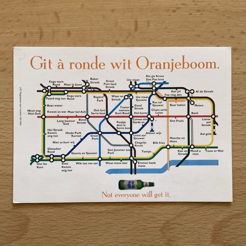 Oranjeboom beer 90s promo - 90s,