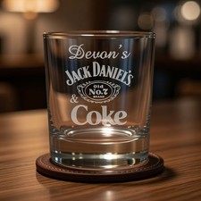 Personalised Whisky Glass