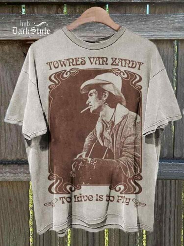 Retro townes van zandt - van,