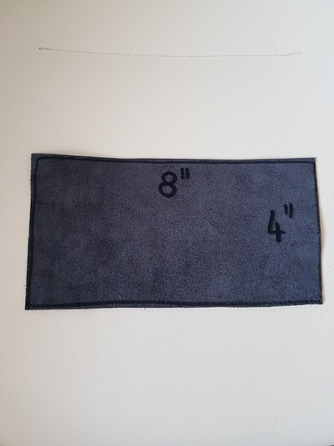 Black genuine leather offcuts - black,