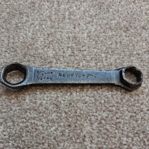 Vintage ring spanner reg - vintage,