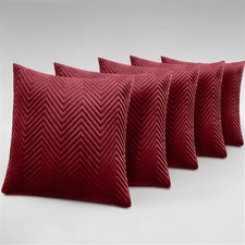 Pack of 4 Stripe Velvet