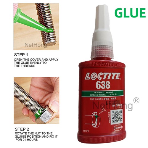 Green thread locker - thread,