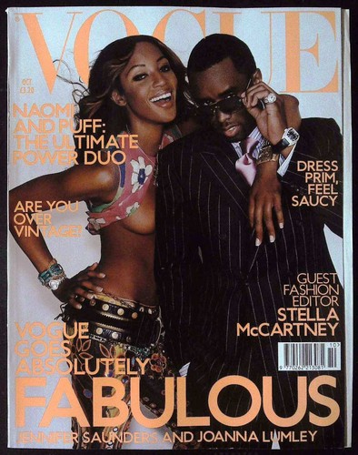 Vogue october 2001 - vogue, naomi