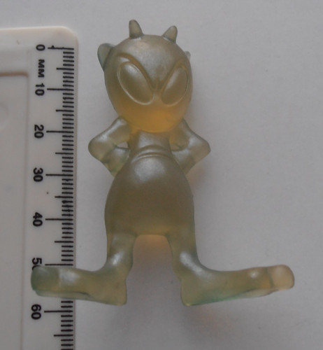 Kelloggs cereal toy alien - toy,