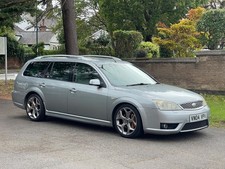 FORD MONDEO ST220 ESTATE 3.0V6 MANUAL MACHINE SILVER FSH LEATHER PRIVACY GLASS