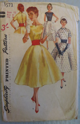 Simplicity 1573 sewing - simplicity,