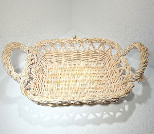 Vtg french country wicker - vtg,