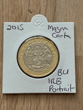 2015 Royal Mint Magna Carta £2 Two Pound BU IRB Portrait Coin (30924)