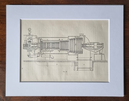 Antique mounted engineering - antique,