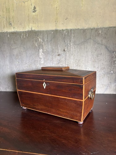 Regency tea caddy - regency,