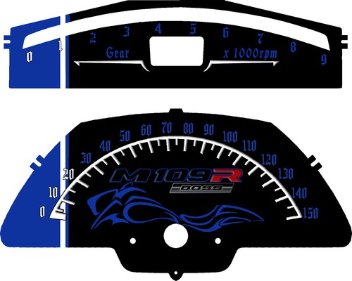 Suzuki m109r custom - m109r, speedo