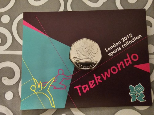 Carded royal mint 50p - royal,