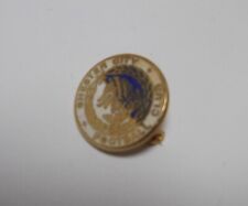 CHESTER CITY - SMALL OLD ENAMEL CREST BADGE.