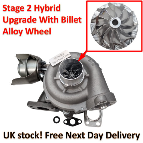 Turbocharger hybrid stage - hybrid, 2