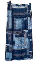 EASTEX WRAP SKIRT LINEN
