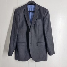 BUTLER &WEBB Grey Pinstripe