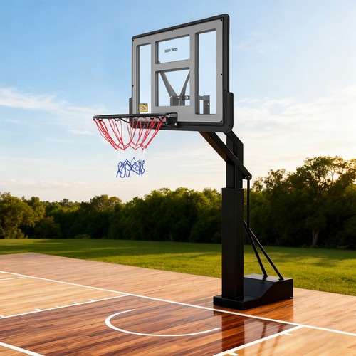 Basketball backboard and - basketball,