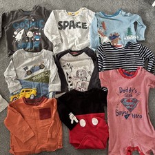 Boys' Clothes Big Bundle Size 12-18  Months T-shirts Joggers Jumpers