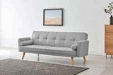 3 Seater Sofa Bed Tufted
