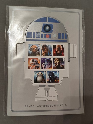Royal mail star - wars, r2d2