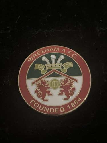 Large wrexham badge - fc,