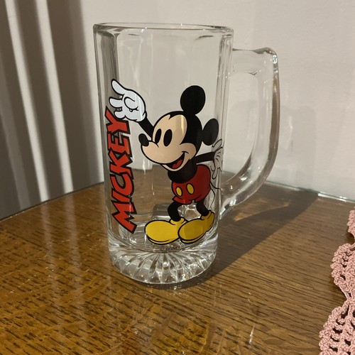 Vintage mickey mouse glass - mickey,