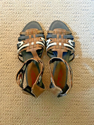Pikolinos womens leather woven - pikolinos,