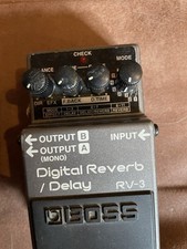 BOSS RV-3 Digital Reverb Delay Guitar Effects Pedal