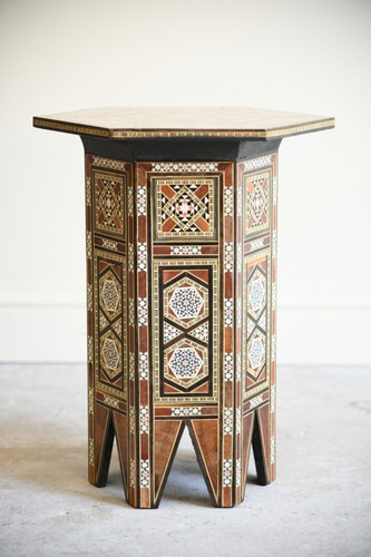 Moorish style occasional table - style,