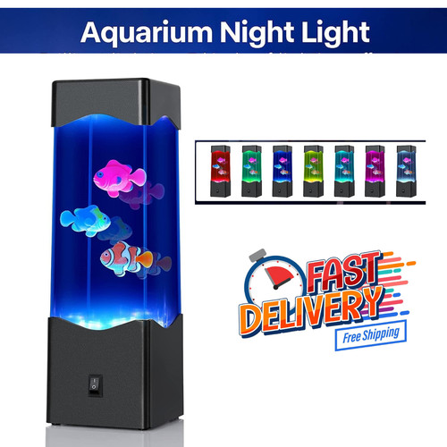 Fish lava lamp aquarium - fish,