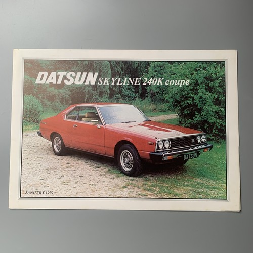 Datsun skyline 240k coupe - datsun,