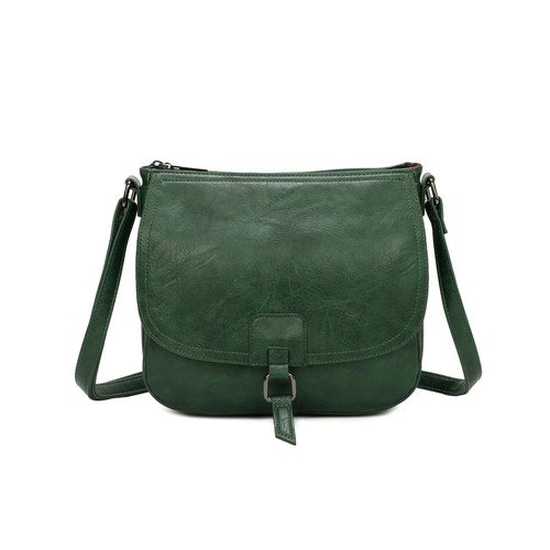 Ladies leather detail satchel - ladies,