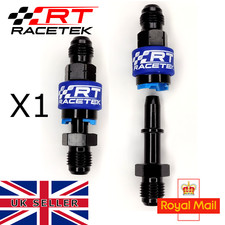 AN6 AN-6 RACE Fuel Quick Release Connector Car Motorcycle Black Line Coupler 1PC