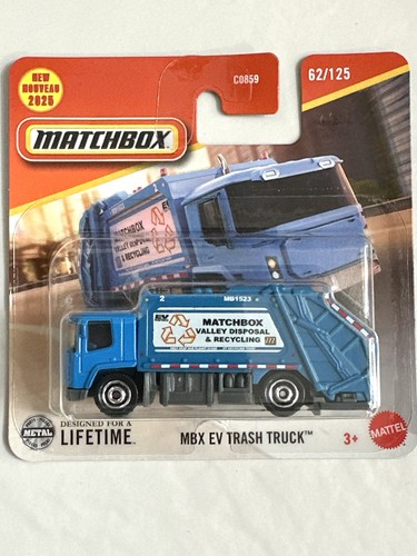 Matchbox mbx trash truck - matchbox, ev