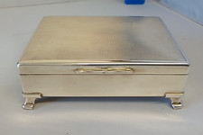 Aristocrat E.P.N.S Silver Box With Wood Lining