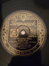 EVERYBODY SING JUDY GARLAND