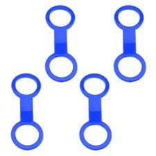 4Pcs Silicone Snorkel Mask