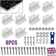 8 x Solar Panel Z Bracket