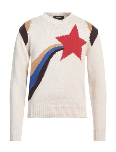 Dsquared2 men beige knit - dsquared2,