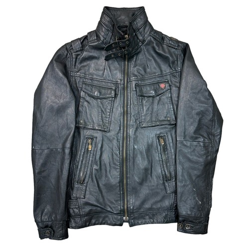 Fly 100 leather jacket - leather,